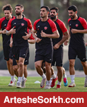 برگزاری تمرین پرسپولیس در دو زمین ورزشگاه آزادی